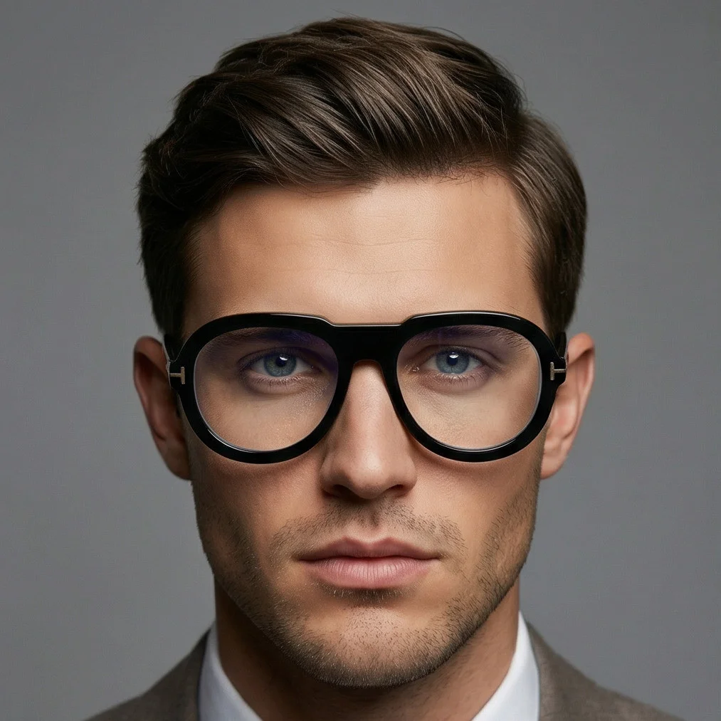 Burberry Eyeglasses Designer Men Black Frames Rx OG Box With Authenticity Card 4