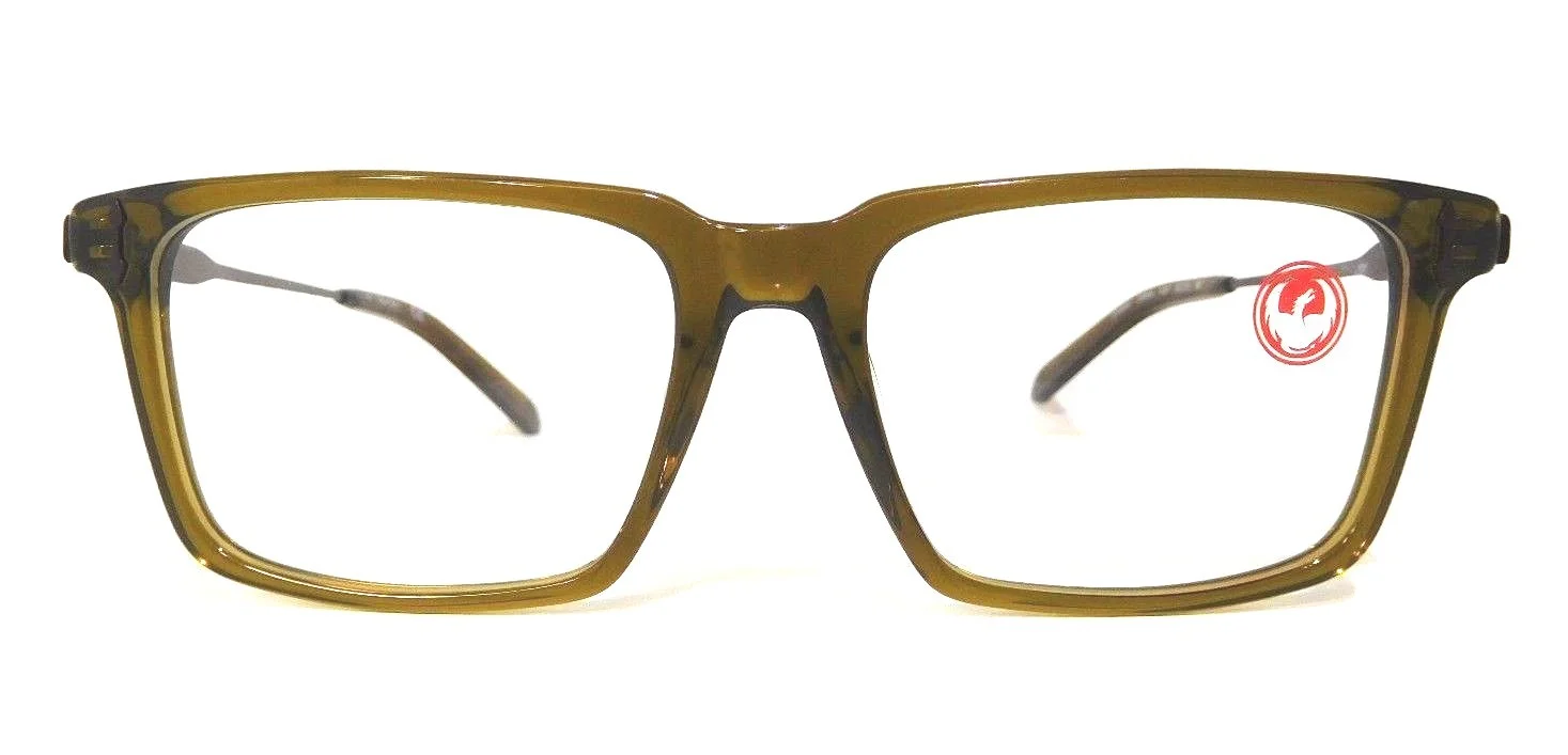 Men Eyeglasses Frames Dragon Square Acetate classic designer Horn 53-17-145